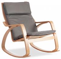 Кресло-качалка mod. AX3005 дерево береза, ткань: полиэстер/хлопок, 61х94,5х104 см, дерево: натуральный #1/ ткань светло-серая 2 фото Кресло-качалка mod. AX3005 дерево береза, ткань: полиэстер/хлопок, 61х94,5х104 см, дерево: натуральный #1/ ткань светло-серая 2. Фото №1