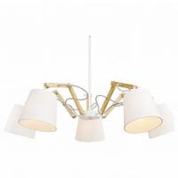 Подвесная люстра Arte Lamp Pinocchio A5700LM-5WH фото Подвесная люстра Arte Lamp Pinocchio A5700LM-5WH. Фото №1