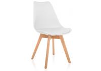 Стул деревянный Bonus белый. Фото №1