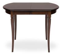 Стол раскладной Modena (MD-T4EX) дерево гевея/мдф, 100+29х75х75 см, Tobacco