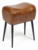 Стул Secret De Maison SPORTS ( mod. 2527) металл/кожа буйвола, 42x35x45, Античный светлый (поставляется по 2 шт). Фото №1