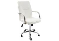 Стул Компьютерное кресло Nadir белое. Фото №1