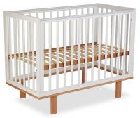 Кроватка Polini Kids Simple 340, белый фото Кроватка Polini Kids Simple 340, белый. Фото №1