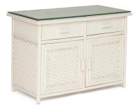 Комод Andrea (2 ящика)  TCH White (белый). Фото №1