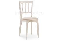 Стул деревянный Айра молочный / ромб