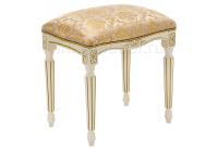 Стул деревянный Беттино патина золото / бежевый. Фото №1