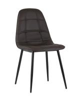 Стул Тейлор экокожа тёмно-коричневый фото Стул Тейлор экокожа тёмно-коричневый. Фото №1