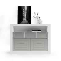 Консоль NORA 3011.2 Blanco mate/Plata. Фото №1