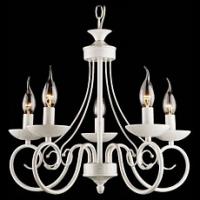 Подвесная люстра Eurosvet Provence 22404/5 белый с золотом. Фото №1