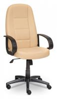 Компьютерное кресло СН747 кож/зам бежевый  id -