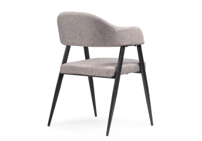 Стул на металлокаркасе Twin gray / black фото Стул на металлокаркасе Twin gray / black. Фото №4