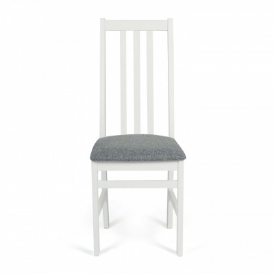 Стул SWEDEN Многослойная фанера, 100*41*40, white, ткань серая (16/1) (поставляется по 2 шт) фото Стул SWEDEN Многослойная фанера, 100*41*40, white, ткань серая (16/1) (поставляется по 2 шт). Фото №2