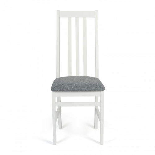 Стул SWEDEN Многослойная фанера, 100*41*40, white, ткань серая (16/1) (поставляется по 2 шт). Фото №2