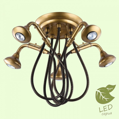 Потолочная люстра Lussole Merrick GRLSP-9755. Фото №2