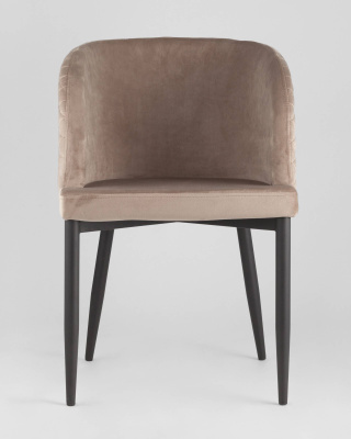 Стул Оскар велюр шампань. Фото