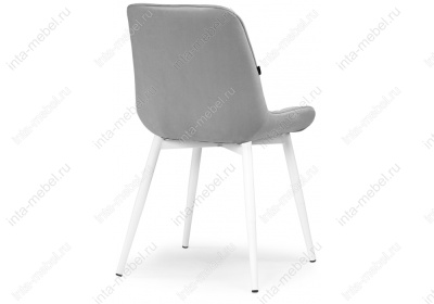 Стул на металлокаркасе Баодин velutto 52 / белый фото Стул на металлокаркасе Баодин velutto 52 / белый. Фото №3