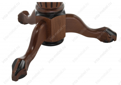 Журнальный стол Бернард орех с коричневой патиной. Фото