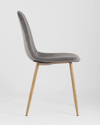 Стул Валенсия велюр серый. Фото