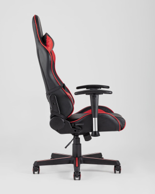 Кресло игровое TopChairs Racer черно-красное фото Кресло игровое TopChairs Racer черно-красное. Фото №4