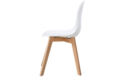 Стул PW071M белый фото Стул PW071M белый. Фото №3