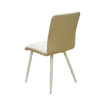 Стул Доби (Каркас (белый 9016 матовый) тк. коллекции Safari бежевый 011). Фото №4