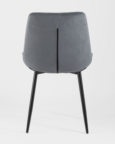 Стул Флекс велюр тёмно-серый. Фото №6