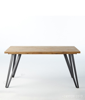 Обеденный стол DUPEN DT-24 Акация IRATI. Фото