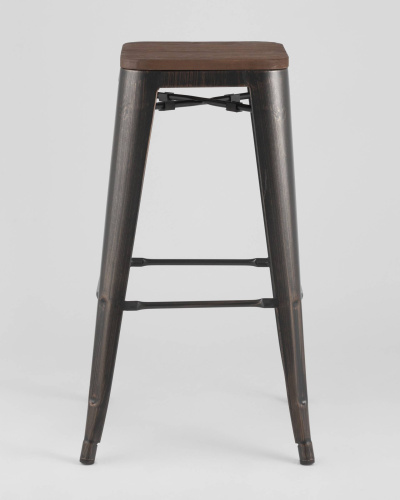 Стул с подлокотниками Нейтон велюр бежевый. Фото №4