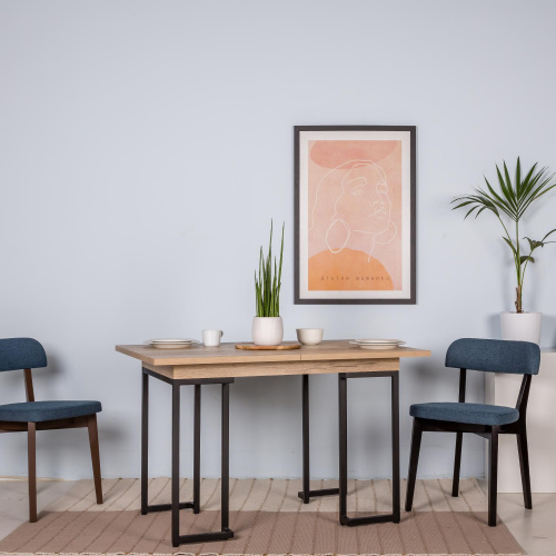 Стол раскладной обеденный Loft 120 Дуб натур. Фото №7