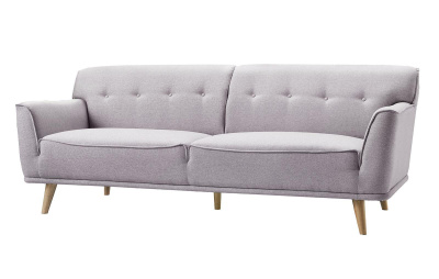 Диван Florena 5281 (3-х местный) серый/бежевый. Фото