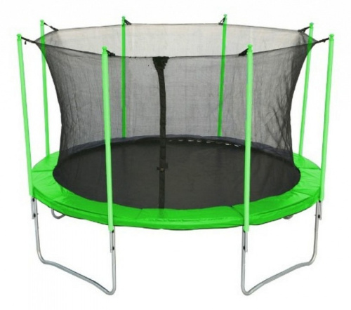 Батут AL-in360 3600 мм, зеленый, черный. Фото №1