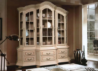 Шкаф для посуды Ноктюрн ГМ 5266 С (зеркало). Фото №2