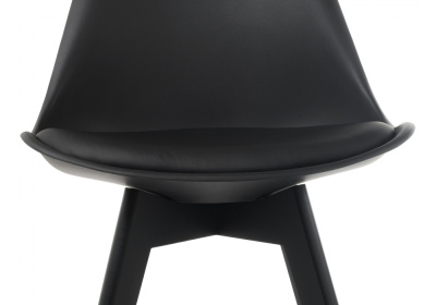 Стул деревянный Bonus black / black. Фото