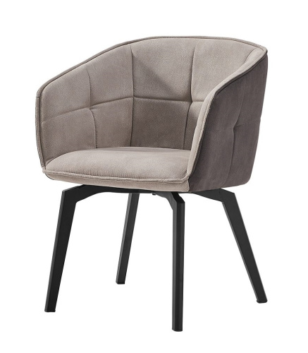 Стул HERTA 13367 LIGHT GREY серо-бежевый. Фото №1