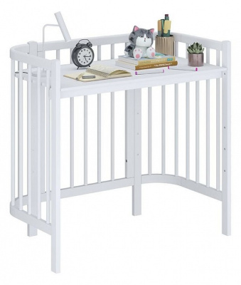 Кроватка Polini kids Simple 120, белый. Фото