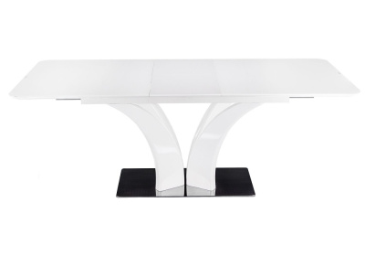 Стол стеклянный Horns 140 super white фото Стол стеклянный Horns 140 super white. Фото №2