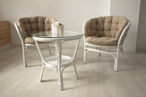 Комплект Багама Дуэт с бежевыми подушками. Фото №10