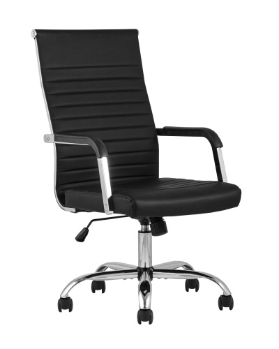Кресло офисное TopChairs Unit черное. Фото №1