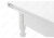 Стол деревянный Брентон с ящиком белый глянец. Фото №8