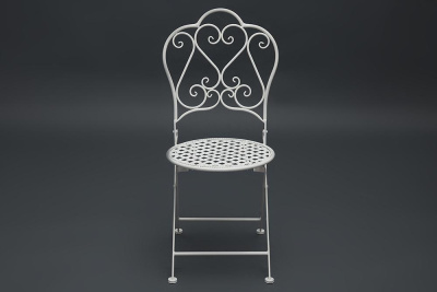 Кованый стул Secret De Maison Love Chair белый фото Кованый стул Secret De Maison Love Chair белый. Фото №2