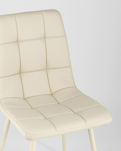 Стул Вольт экокожа кремовый. Фото №9