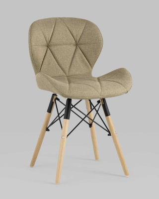 Стул Бон рогожка бежевый. Фото