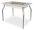 Танго Стол (обеденный) белый/Кофе