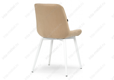 Стул деревянный Баодин velutto 05 / белый. Фото