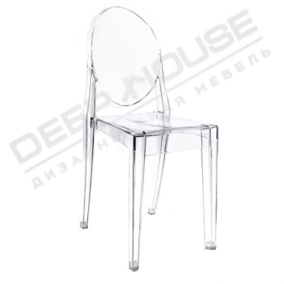 Стул Victoria Ghost прозрачный фото Стул Victoria Ghost прозрачный. Фото №2