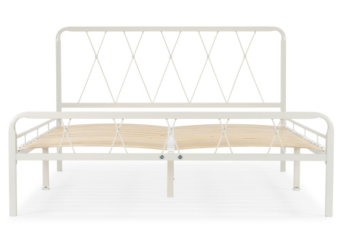 Кровать Иоханна 18 160х200 белая. Фото №3