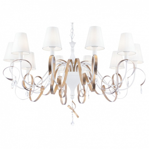 Подвесная люстра Maytoni Intreccio ARM010-10-W. Фото №1