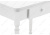 Стол деревянный Брентон с ящиком белый глянец. Фото №4