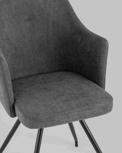 Стул Слинг вращающийся серый. Фото №9