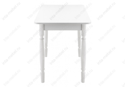 Стол деревянный Вуди белый глянец. Фото